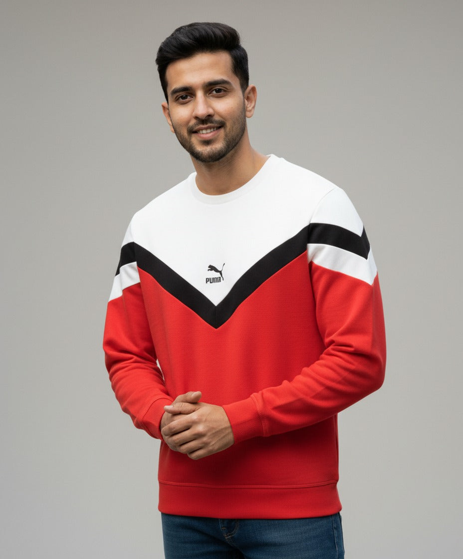 Crew Neck Sweatshirt Puma Design 470 GSM