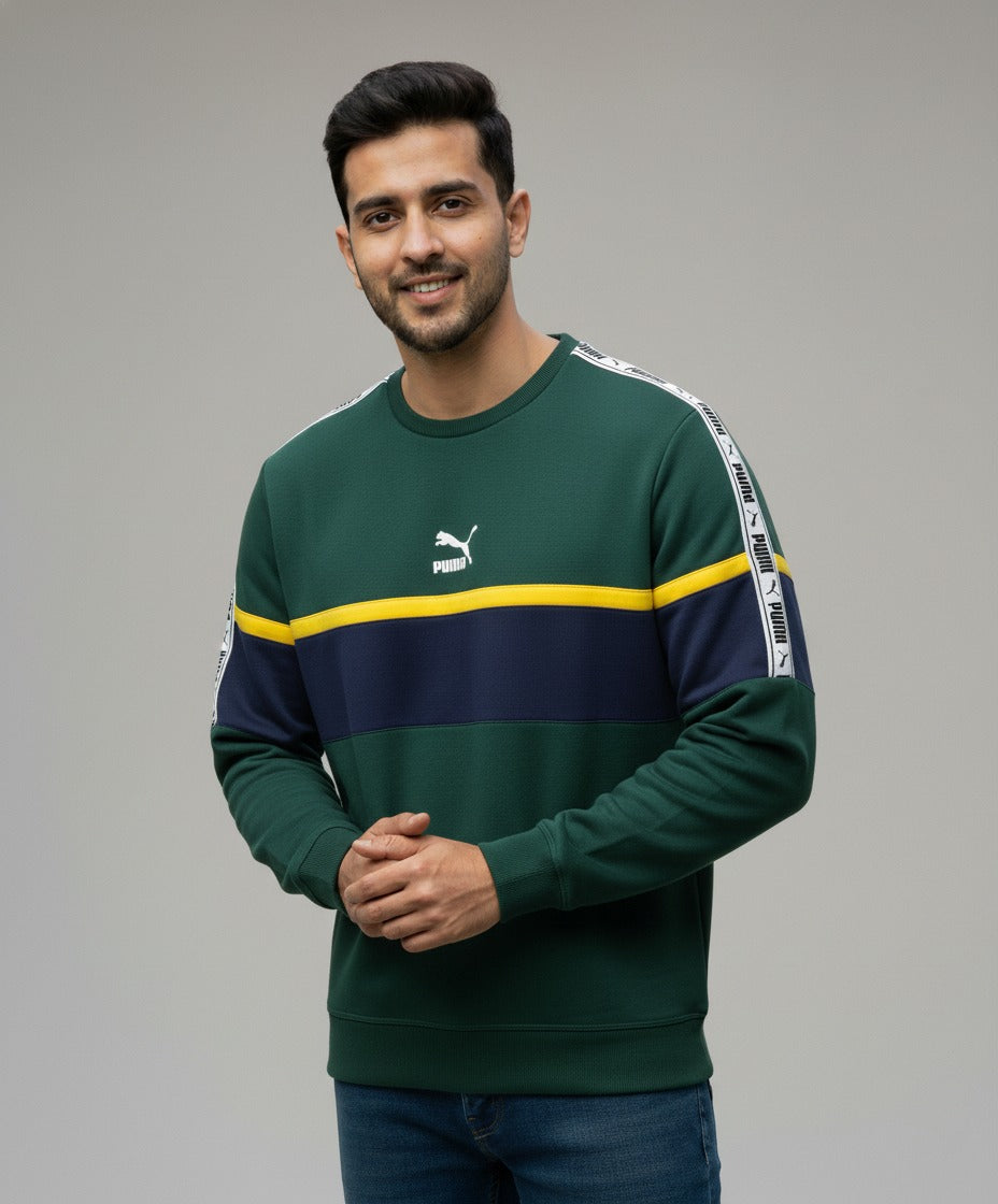 Crew Neck Sweatshirt Puma Design 470 GSM